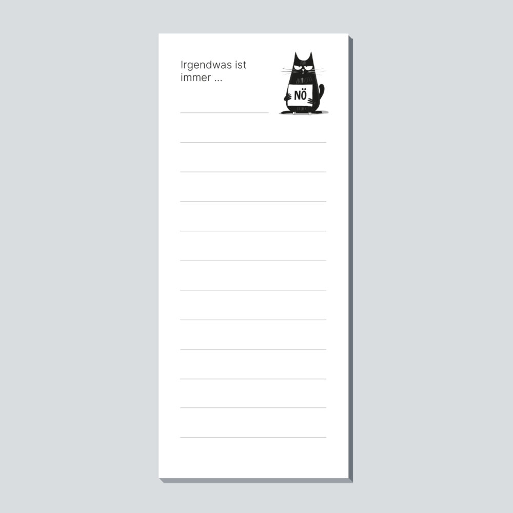 Mini-Notizblock "NÖ"
