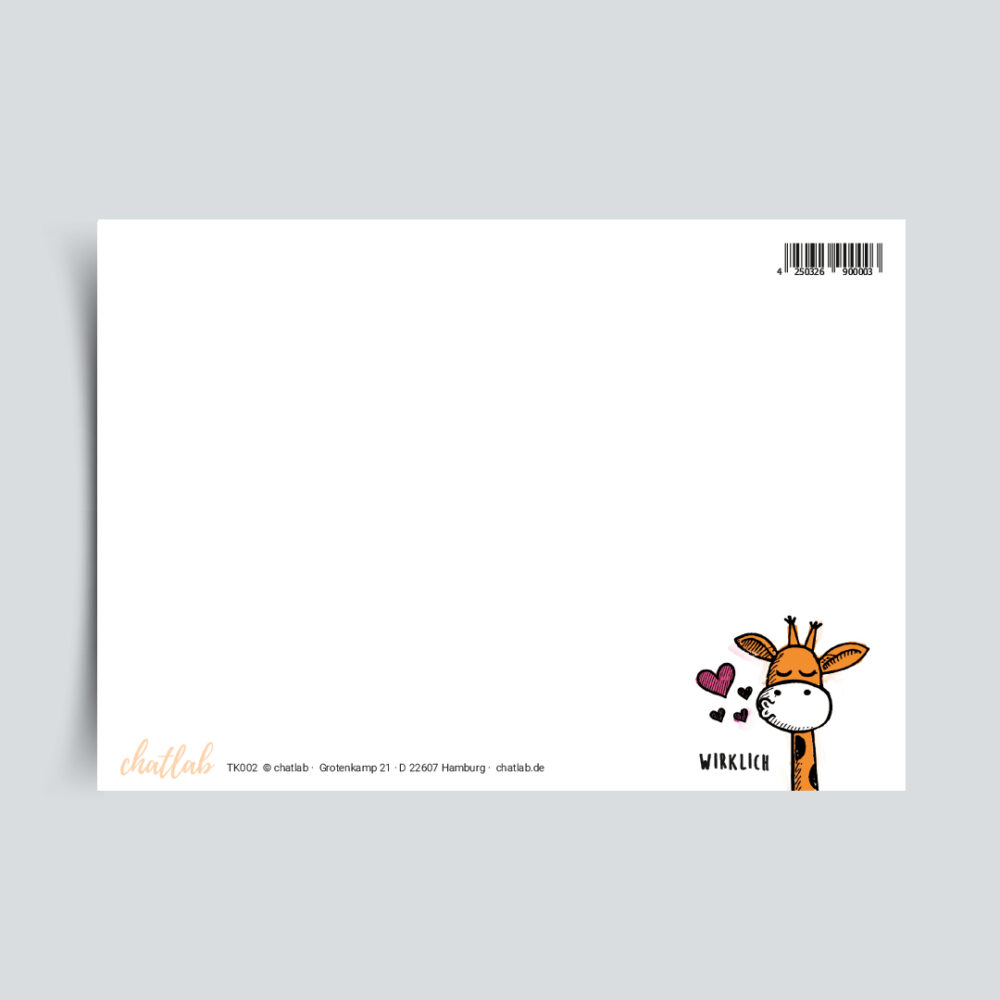 Du bist ganz schön toll Rückseite