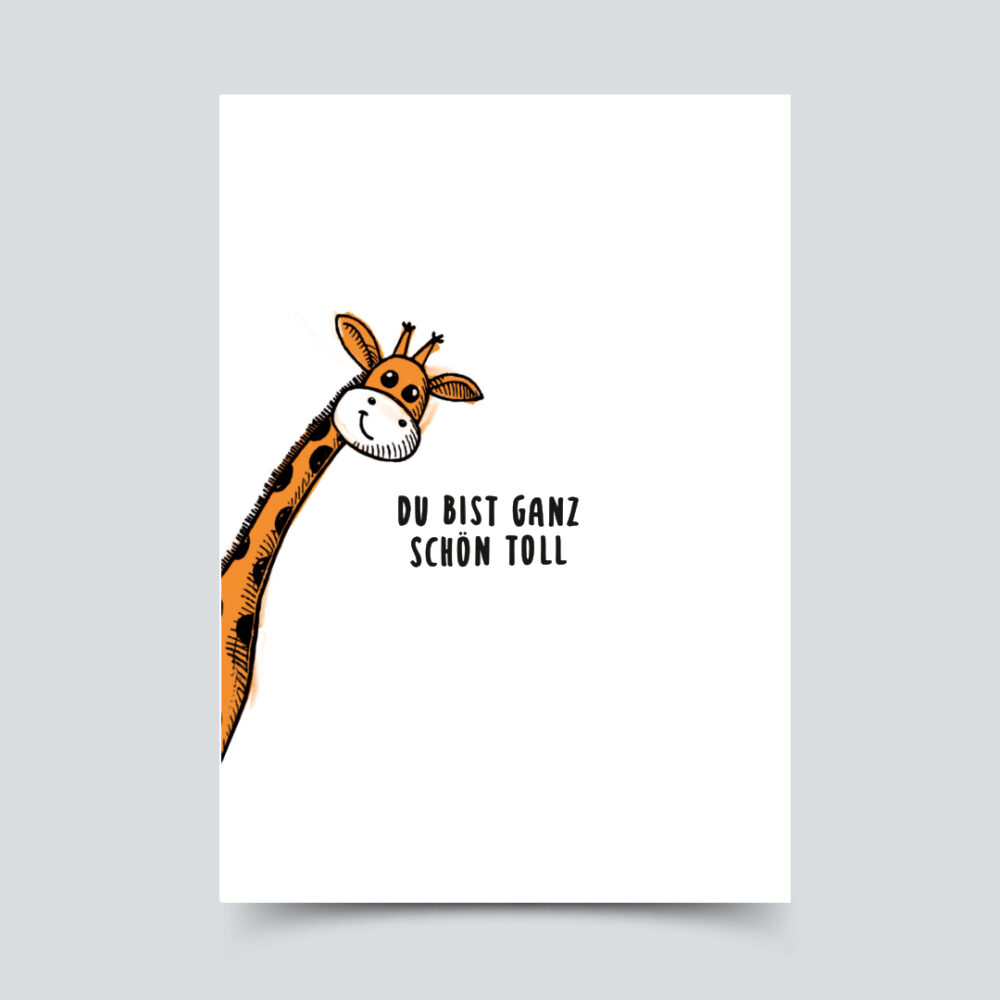 Du bist ganz schön toll Vorderseite