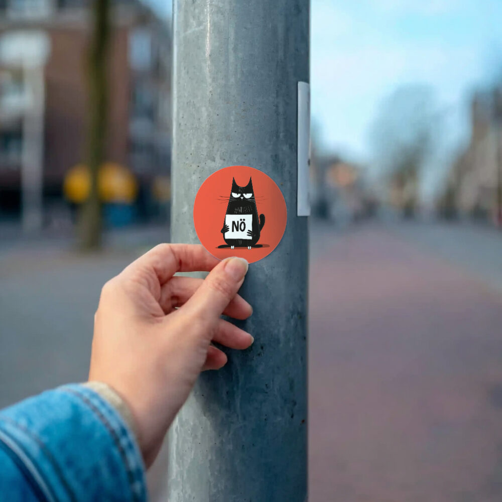 Mockup NÖ-Sticker